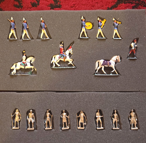 Konvolut zinn metallfiguren - konvolut, zinn-/metallfiguren