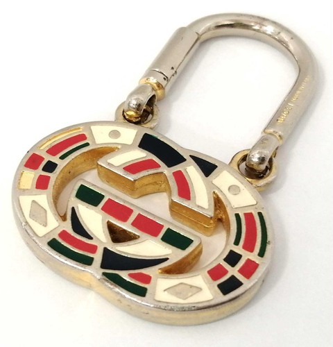 Gucci interlocking keychain - interlocking,
