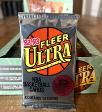 1992-93 FLEER ULTRA NBA Basketball (Series 1) 🏀 PACK 14 Cards JORDAN PIPPEN OVP