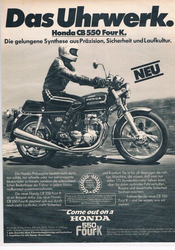 Honda werbeanzeige werbung - honda,