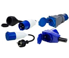 CEE Adapter Camping Stromadapter CEE Stecker Schuko Steckdose CEE Winkelkupplung