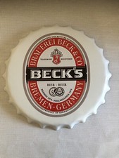 Altes blechschild becks - altes,