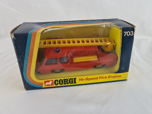 Corgi 703 speed feuerwehr - -,
