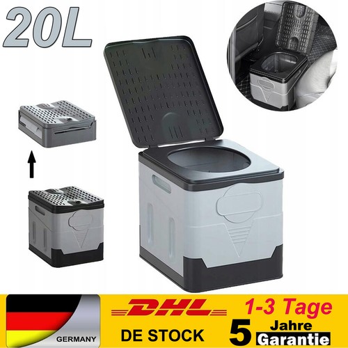 Toilette faltbare