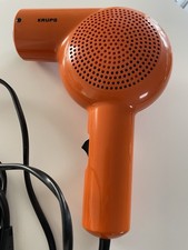 KRUPS Vintage Haartrockner orange 70er Jahre