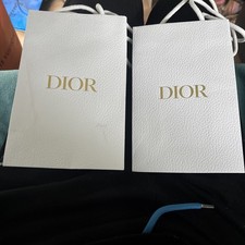 DIOR - 2x Tragetasche / Geschenktüte
