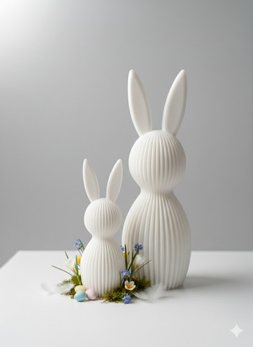 Hasenfigur osterdekoration - hasenfigur,