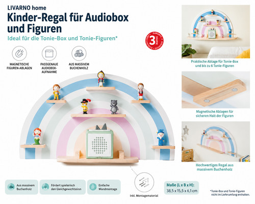 Regal für audiofiguren - regal,