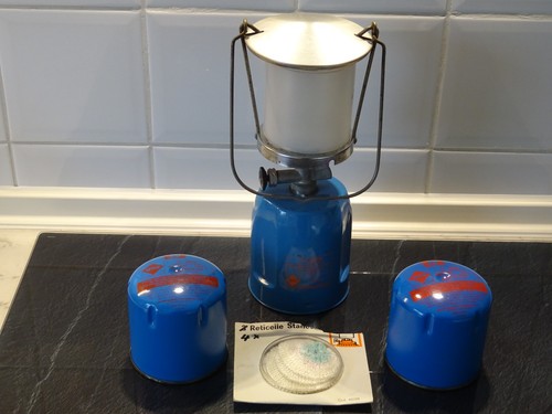 Set camping gaz gaslampe mit - set,