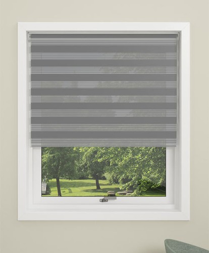 Doppelrollo 120x150 grau - doppelrollo, cm