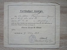 Ausweis,Urkunde,Besitzzeugnis