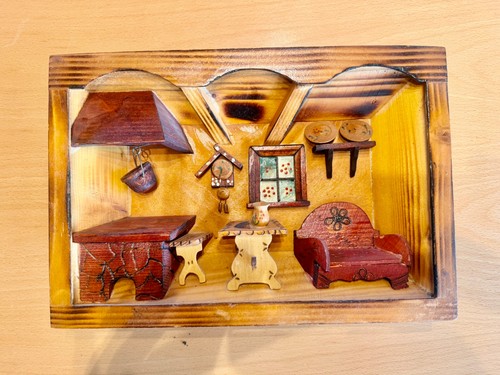 Wandbild holz bauernstube - 3d,