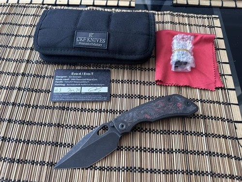 Ckf evo custom knife - evo, factory