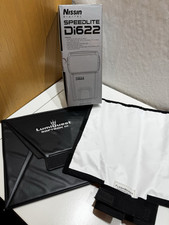 Nissin Speedlite Di622 LumiQuest Softbox Rogue Flashbender Blitz Blitzgerät Foto