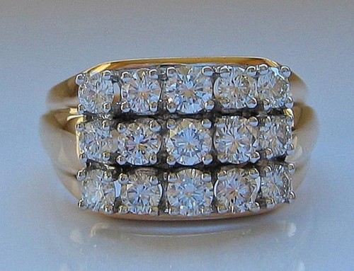 Ring mit brillanten diamanten - mit,