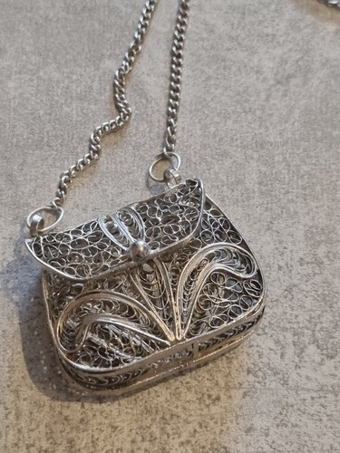 Vintage filigrane halskette - vintage,