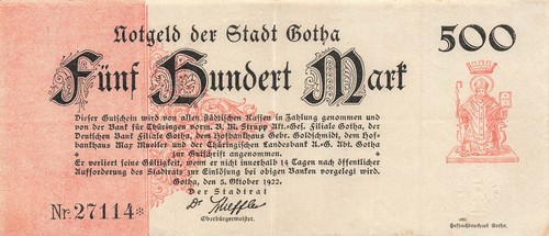 Thüringen stadt gotha - -,