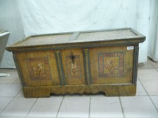 7654.     Alte Truhe  Bauerntruhe Truhe Original Bemalte Thalmässing Holztruhe