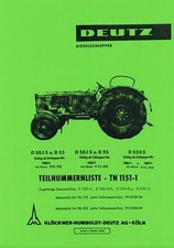 Ersatzteilkatalog Deutz D50.1S