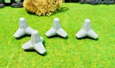 4 Stück Panzersperre Panzerigel Betonigel 2. Weltkrieg Diorama WW2 1:87 1:72