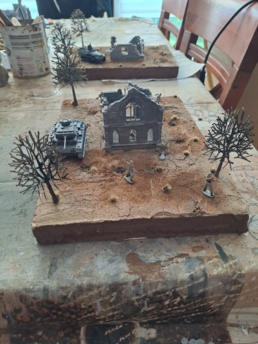 Modellbau diorama mit - modellbau,,