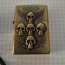Kantai Skull Sturmfeuerzeug  im Zippo Stil