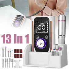 Nagelfräser Elektrische Nagelfeile Nagelfraser Nail Maniküre Set 45000 U/Min