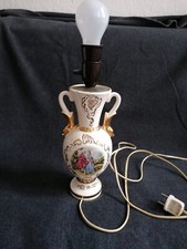 Antike Porzellan Tisch Lampe