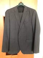 Hugo Boss Herren Anzug 106 Schwarz/Grau Einreiher  Zweiknopf The James3 Sharp5