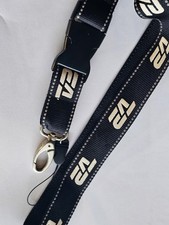 V2 schwarz   - Schlüsselband  / Lanyard - Werbung (R3C)