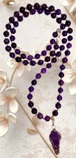 Amethyst Halskette🌹50 cm