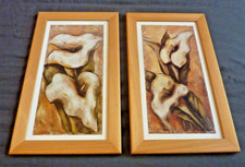 2er Set Bilder Blumen Paar