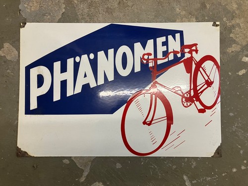 Großes emailleschild - großes,