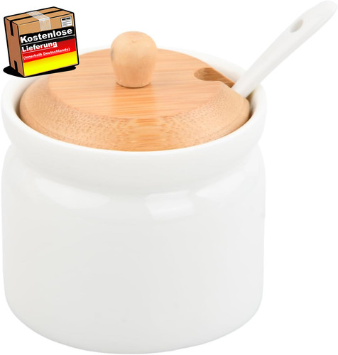 Keramik zuckerdose mit - zuckerdose,