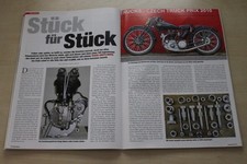 MO Klassik Motorrad 04/2011 Rudge Einzylinder Motor seziert - ein interessanter