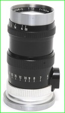 Nikon Nippon Kogaku Japan Nikkor-Q 3.5/13.5 cm RF Contax Clean glass