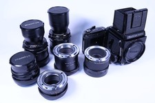 Mamiya RB67 Pro mit Objektiven