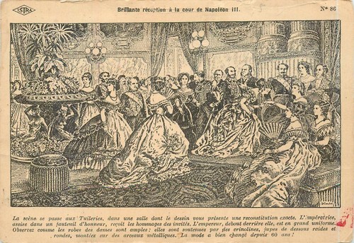 Napoleon iii hof empfang - -,