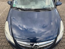 Opel Corsa D original Motorhaube Z22A Ozeanblau BJ11