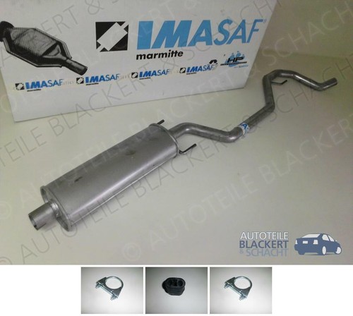 Imasaf auspuff mitteltopf - imasaf,