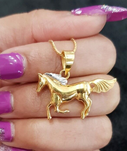Massiver 22k gold - gold, anhänger