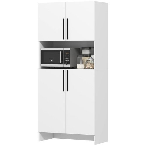 Küchenschrank weiß 40x79x175 - küchenschrank,