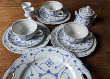 Indisch blau Kaffeeservice