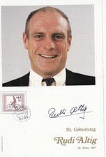 Philswiss Autogramm - Rudi Altig - limitiert