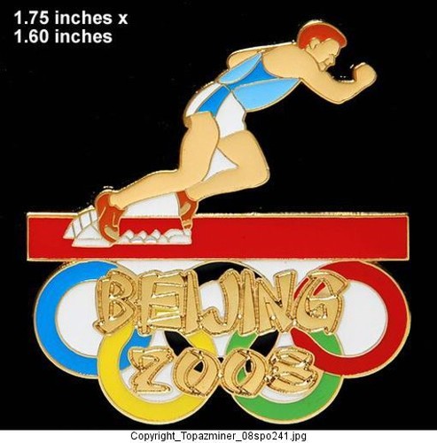 Olympische pin flagge beijing - olympische, pin-flagge