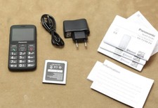 Panasonic KX-TU160EXB Essentials Mobiltelefon Handy für Senioren schwarz