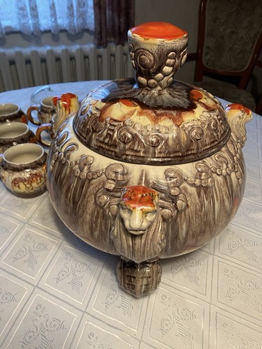 Altes keramik bowle - altes, set