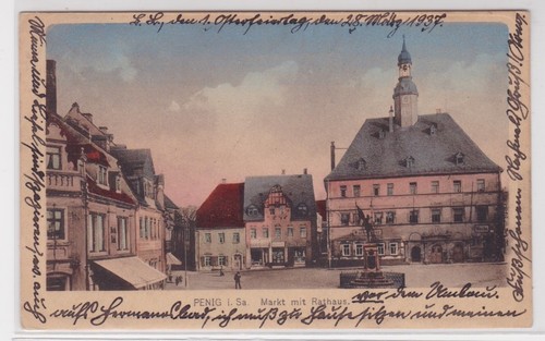 910352 penig in sachsen - ak,