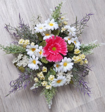 buntes Blumengesteck 35 cm ∅