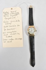 C26D21- Rolex Oyster Perpetual 3065 Vintage Armbanduhr Schließe Gold 585 9kt